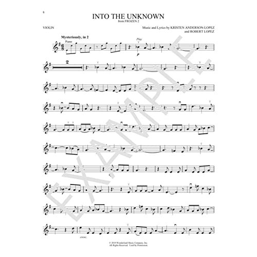 Favorite Disney Songs : Instrumental Play-Along for Violin - Paperback image 6