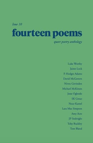 fourteen poems Issue 10 : a queer poetry anthology - Paperback image 1