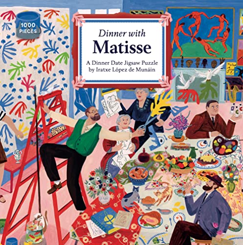 Iratxe Lopez de Muna - Dinner with Matisse - Jigsaw Puzzle image 1