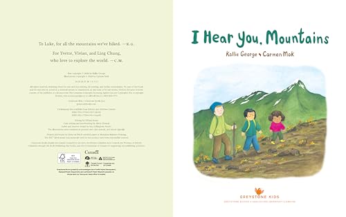 Kallie George - I Hear You, Mountains - Hardback image 2