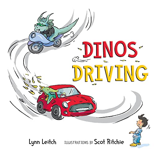 Lynn Leitch - Dinos Driving - Hardback image 1