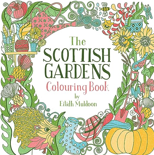Scottish Gardens Colouring Book - Paperback image 1