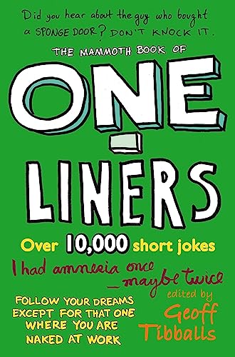 Geoff Tibballs - Mammoth Book of One-Liners - Paperback image 1