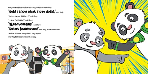 Pete James - Cheeky Pandas: The Day Off : A Story about Love - Hardbac image 3