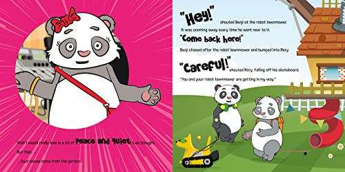 Pete James - Cheeky Pandas: The Day Off : A Story about Love - Hardbac image 4