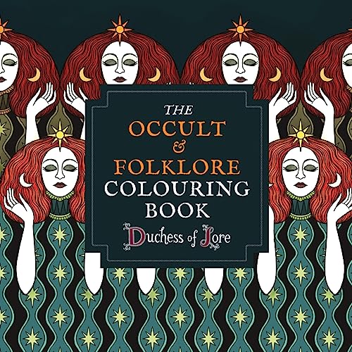 Duchess of Lore - Occult & Folklore Colouring Book - Paperback image 1