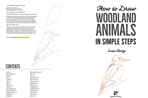 Susie Hodge - How to Draw: Woodland Animals : In Simple Steps - Paperb image 2