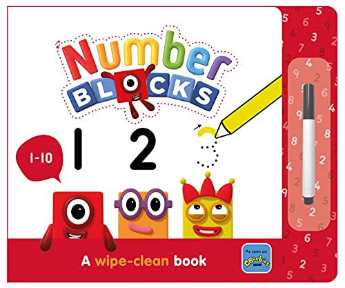 Numberblocks 1-10: A Wipe-Clean Book - Hardback image 1