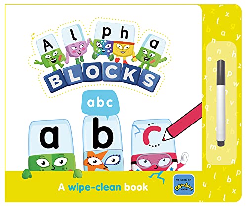 Sweet Cherry Publish - Alphablocks ABC: A Wipe-Clean Book - Hardback image 1