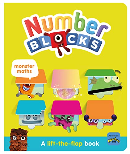 Sweet Cherry Publish - Numberblocks Monster Maths: A Lift the Flap Boo image 1
