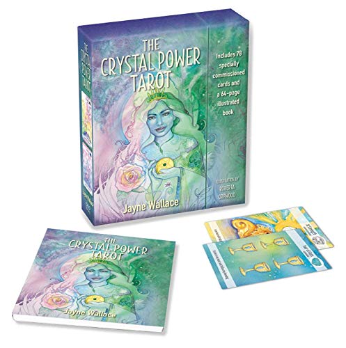 Jayne Wallace - Crystal Power Tarot : Includes a Full Deck of 78 Speci image 1