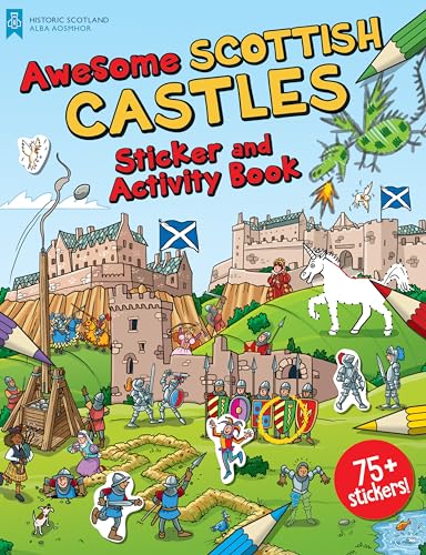 Awesome Scottish Castles : Sticker and Activity Book - Paperback image 1