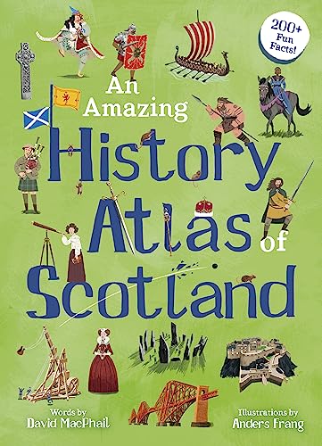 David MacPhail - An Amazing History Atlas of Scotland - Hardback image 1