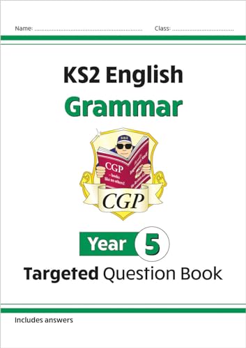 CGP Books - KS2 English Targeted Question Book: Grammar - Year 5 - Pap image 1
