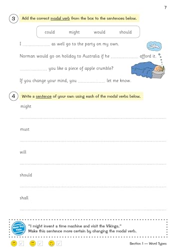 CGP Books - KS2 English Targeted Question Book: Grammar - Year 5 - Pap image 3