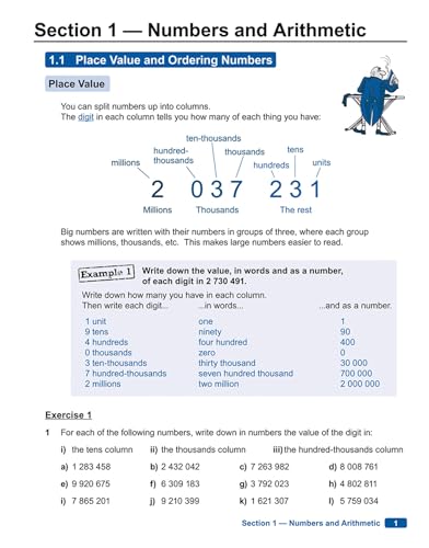 CGP Books - Mathematics for KS3 : Book 1 - Paperback image 2