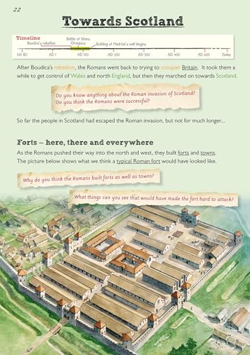 CGP Books - KS2 Discover & Learn: History - Romans in Britain Study Bo image 4