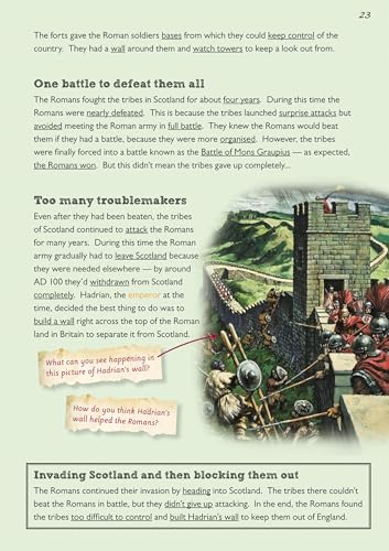 CGP Books - KS2 Discover & Learn: History - Romans in Britain Study Bo image 5