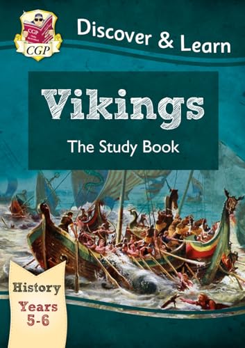 CGP Books - KS2 Discover & Learn: History - Vikings Study Book, Year 5 image 1
