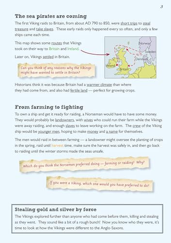 CGP Books - KS2 Discover & Learn: History - Vikings Study Book, Year 5 image 3