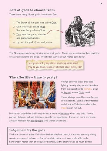 CGP Books - KS2 Discover & Learn: History - Vikings Study Book, Year 5 image 7