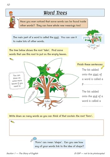 CGP Books - KS2 English Targeted Question Book: Word Power - Year 4 - image 2