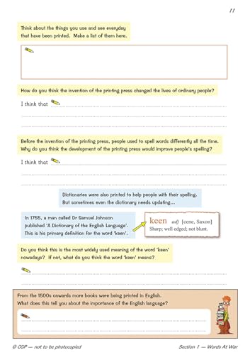 CGP Books - KS2 English Targeted Question Book: Word Power - Year 5 - image 3