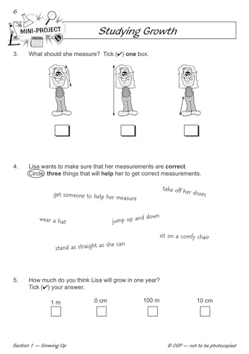 CGP Books - KS1 Science Year Two Workout: Growing & Staying Healthy - image 5