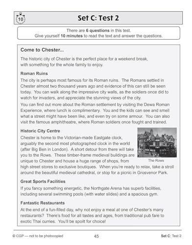 CGP Books - KS2 English SAT Buster 10-Minute Tests: Reading - Book 1 ( image 5