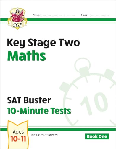CGP Books - KS2 Maths SAT Buster: 10-Minute Tests Maths - Book 1 (for image 1