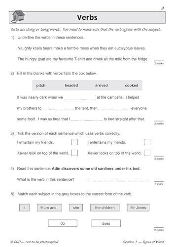 CGP Books - New KS2 English SAT Buster: Grammar - Book 2 (for the 2020 image 9