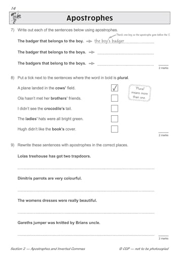 CGP Books - KS2 English SAT Buster - Punctuation Book 2 (for the 2019 image 4