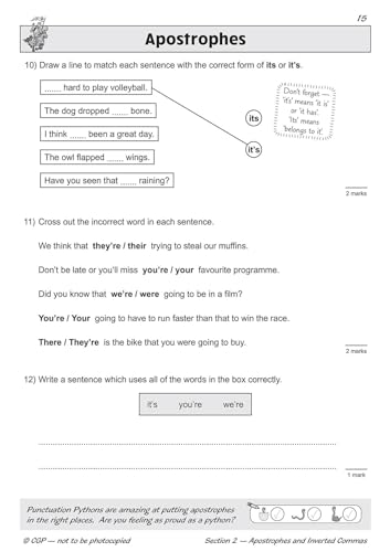 CGP Books - KS2 English SAT Buster - Punctuation Book 2 (for the 2019 image 5