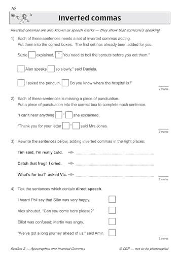 CGP Books - KS2 English SAT Buster - Punctuation Book 2 (for the 2019 image 6