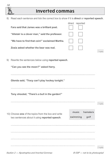 CGP Books - KS2 English SAT Buster - Punctuation Book 2 (for the 2019 image 8