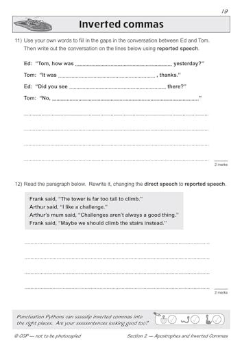 CGP Books - KS2 English SAT Buster - Punctuation Book 2 (for the 2019 image 9