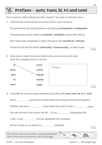 CGP Books - KS2 English SAT Buster - Spelling Book 2 (for the 2019 tes image 4