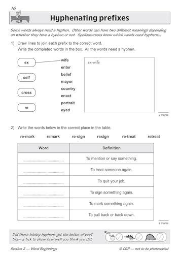 CGP Books - KS2 English SAT Buster - Spelling Book 2 (for the 2019 tes image 7