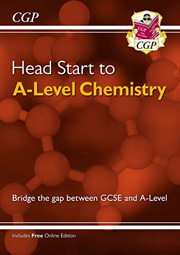 CGP Books - Head Start to A-level Chemistry - Paperback image 1