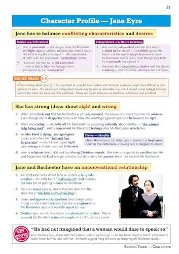CGP Books - Grade 9-1 GCSE English Text Guide - Jane Eyre - Paperback image 3