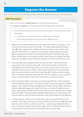 CGP Books - Grade 9-1 GCSE English Text Guide - Blood Brothers - Paper image 8