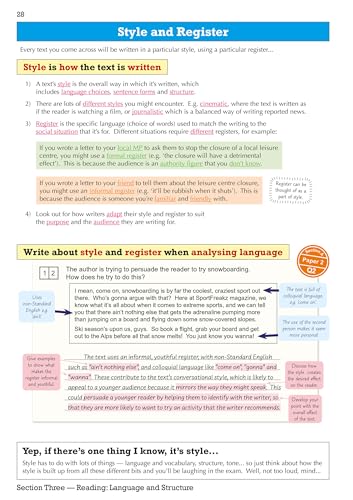 CGP Books - GCSE English Language WJEC Eduqas Revision Guide - for the image 3