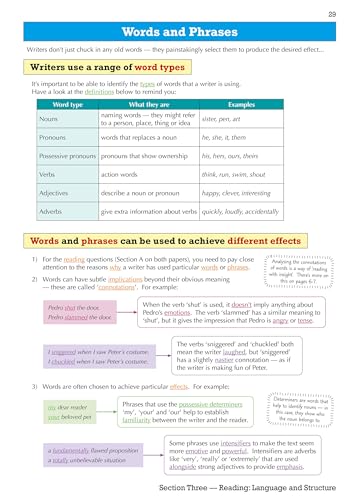 CGP Books - GCSE English Language WJEC Eduqas Revision Guide - for the image 4