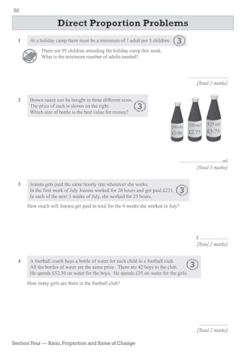 CGP Books - GCSE Maths OCR Exam Practice Workbook: Foundation - for th image 5