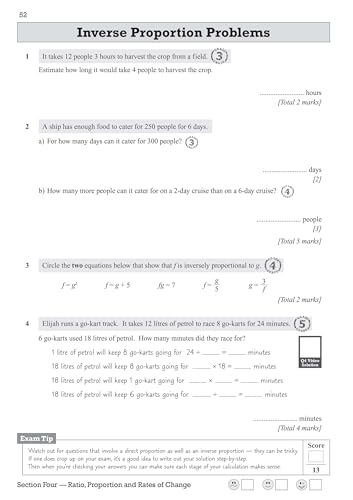 CGP Books - GCSE Maths OCR Exam Practice Workbook: Foundation - for th image 7