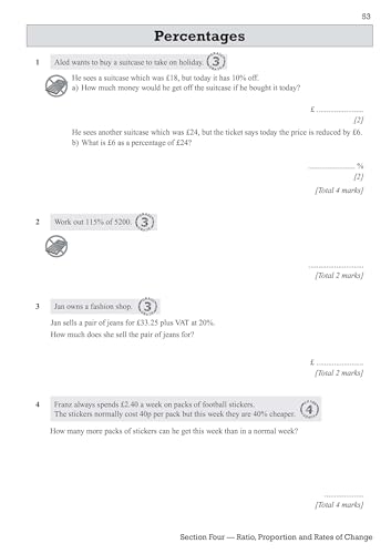CGP Books - GCSE Maths OCR Exam Practice Workbook: Foundation - for th image 8