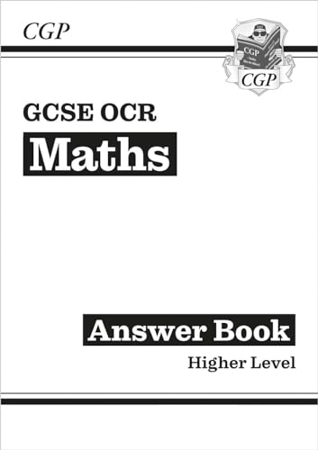 CGP Books - GCSE Maths OCR Answers for Workbook: Higher - Paperback image 1