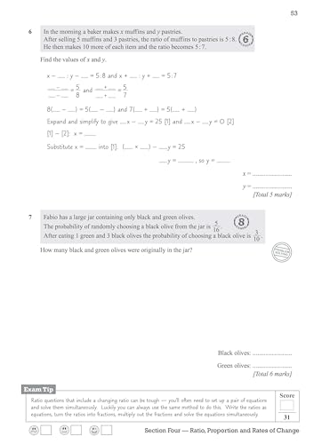 CGP Books - GCSE Maths Exam Practice Workbook: Higher - for the Grade image 4