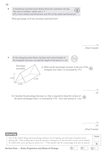 CGP Books - GCSE Maths Exam Practice Workbook: Higher - for the Grade image 9
