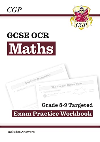 CGP Books - New GCSE Maths OCR Grade 8-9 Targeted Exam Practice Workbo image 1
